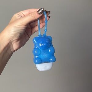 Bath & Body Works Gummy Bear Holder & Iced Blue Lavender Sanitzer